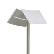 Evolo CCT LED-gulvlampe med læselampe, taupe