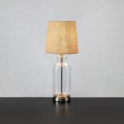 Costero bordlampe, transparent/naturlig, 61,5 cm