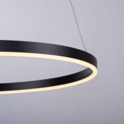 Ritus LED-pendellampe, Ø 58,5 cm, antracit
