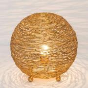 Campano bordlampe, gylden, 30 cm