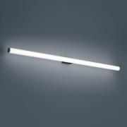 Helestra Loom LED-spejllampe sort, 120 cm