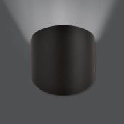 Loftslampe Form 3, sort, 20,5 x 22,5 cm