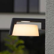 Moon udendørs LED-væglampe, antracit, CCT, IP44