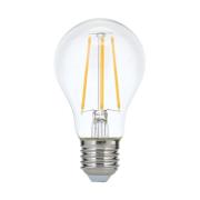 LED-pære E27 8 W filament 2.700 K 806 lm, dæmpes
