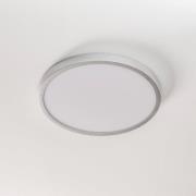 Vika LED-loftlampe, rund, mat titanium, Ø 30 cm