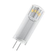 OSRAM LED-sokkel G4 1,8W 2.700K klar 3 enheder