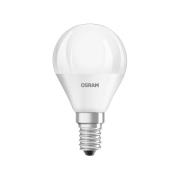OSRAM LED-dråbe E14 4,9 W Base P40 840 mat 3 stk