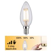 Paulmann LED stearinlys E14 5W glødetråd dæmpbar