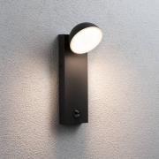 Paulmann Puka LED udendørs væglampe med sensor