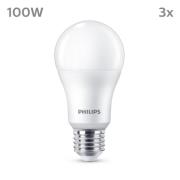 Philips LED-pære E27 13 W 1.521lm 2.700 K mat 3