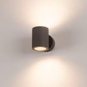 SLV Sitra Up-Down LED udendørs væglampe, antracit