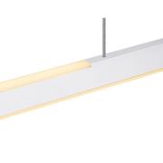 SLV One Lineær LED-pendel, 140 cm, hvid