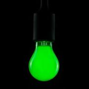E27 2W grøn pære m. 80 LED'er, dæmpbar