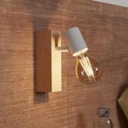 Townshend 3 væglampe af træ, hvid