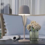 Mannera LED-bordlampe med batteri, sand