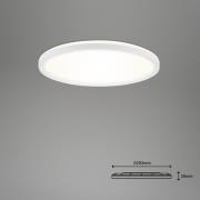 LED-loftslampe Slim S dæmpbar CCT hvid Ø 29 cm