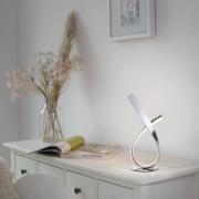 Paul Neuhaus Linda LED-bordlampe med dæmper, krom