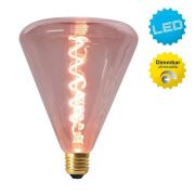 LED-lampe Dilly E27 4W 2200K dæmpbar, rødtonet
