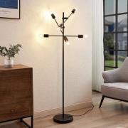 Lindby Estar gulvlampe af metal, 6 lyskilder