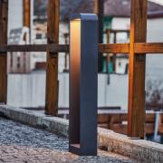 Lindby Emima LED-gadelampe af aluminium 80 cm