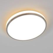 Lyss - LED loftslampe til badeværelset, kromkant