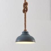 Lindby Chaby hængelampe i betonlook, 1 lyskilde