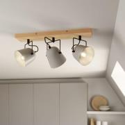 Lindby Adalin loftlampe, 3 lyskilder, grå