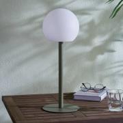 Lindby Eleia LED udendørs bordlampe, genopladeligt batteri
