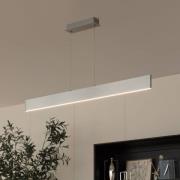 Lindby Tinkodara LED-hængelampe, spisestue, aluminium