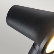 Selma udendørs LED-væglampe, IP66, sort