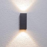 Udendørs væglampe Tavi m. 2 Bridgelux LED'er á 5 W