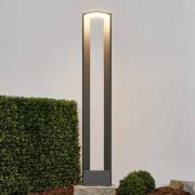 Lucande Jeny LED-vejlampe, 100 cm, antracit, aluminium