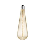 Lucande LED-pære E27 Ø 9cm 4W 2700K ravfarvet