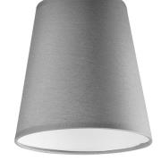 Envostar Risco loftslampe 1-lys stofskærm grå