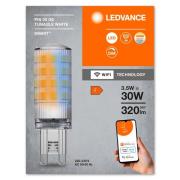 LEDVANCE SMART+ WiFi LED-pære G9, 3,5 W, CCT-dæmpbar