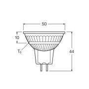 OSRAM LED-reflektor, GU5.3, 6,5 W, 12 V, 2.700 K, 120 °