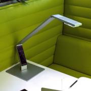 Luctra Table Linear LED-bordlampe, fod, alu