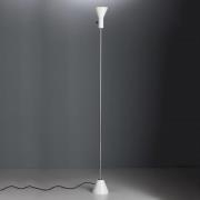 TECNOLUMEN Gru - LED-gulvlampe, hvid