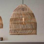 PR Home Maja hængelampe rattan, Ø45cm kabel 2,5m