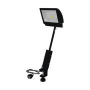 EUROLITE KKL-50 LED-uplight, klemme 50W sort