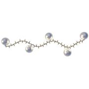 2in1 LED-lyskæde, frosty sølv, 550 LED’er