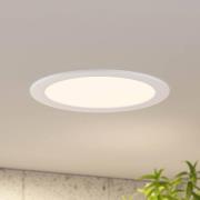 Prios LED-indbygningslampe Cadance, hvid, 24 cm, CCT, IP44