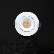 SLC OnePro LED-indbygningsdownlight hvid 3.000 K