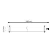 SLC Lava LED-loftlampe af PMMA IP69