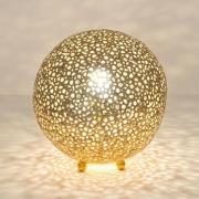 Lily Piccolo bordlampe, Ø 33 cm, guld