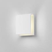Helestra Cano LED-vægindbygningslampe, hvid