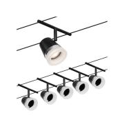 Paulmann Cone wiresystem basissæt 5 lk, mat sort
