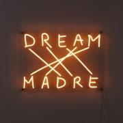 Dream-Madre dekorativ LED-væglampe, gul
