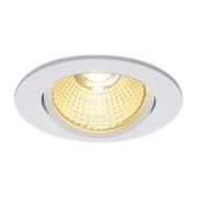 SLV New Tria 68 indbygningsspot LED 3.000K rund hvid