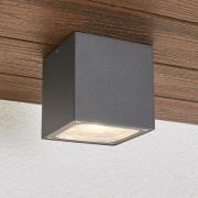 Tanea - LED loftlampe i terningform, IP54